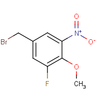 3-Fluoro-4-methoxy-5-nitrobenzyl bromide