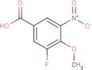 3-Fluoro-4-methoxy-5-nitrobenzoic acid