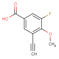 3-Ethynyl-5-fluoro-4-methoxybenzoic acid