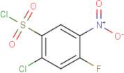 2-Chloro-4-fluoro-5-nitrobenzenesulfonyl chloride