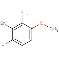 2-Bromo-3-fluoro-6-methoxyaniline