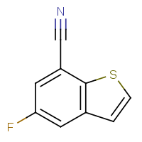 5-Fluorobenzo[b]thiophene-7-carbonitrile