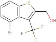 4-Bromo-2-(hydroxymethyl)-3-(trifluoromethyl)benzo[b]thiophene