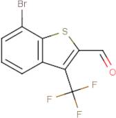 7-Bromo-3-(trifluoromethyl)benzo[b]thiophene-2-carboxaldehyde