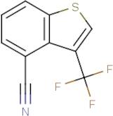 3-(Trifluoromethyl)benzo[b]thiophene-4-carbonitrile