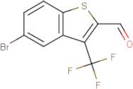 5-Bromo-3-(trifluoromethyl)benzo[b]thiophene-2-carboxaldehyde