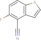 5-Fluorobenzo[b]thiophene-4-carbonitrile