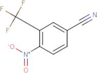 4-Nitro-3-(trifluoromethyl)benzonitrile