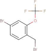 4-Bromo-2-(trifluoromethoxy)benzyl bromide