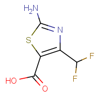 2-Amino-4-(difluoromethyl)-1,3-thiazole-5-carboxylic acid