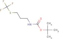 tert-Butyl (3-((trifluoromethyl)thio)propyl)carbamate