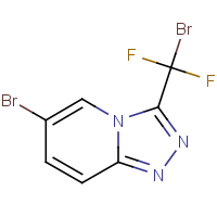 6-Bromo-3-(bromodifluoromethyl)-[1,2,4]triazolo[4,3-a]pyridine