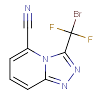 3-(Bromodifluoromethyl)-[1,2,4]triazolo[4,3-a]pyridine-5-carbonitrile