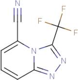 3-(Trifluoromethyl)-[1,2,4]triazolo[4,3-a]pyridine-5-carbonitrile