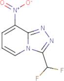 3-(Difluoromethyl)-8-nitro-[1,2,4]triazolo[4,3-a]pyridine