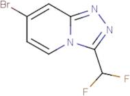 7-Bromo-3-(difluoromethyl)-[1,2,4]triazolo[4,3-a]pyridine