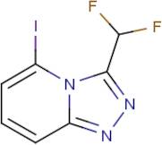 3-(Difluoromethyl)-5-iodo-[1,2,4]triazolo[4,3-a]pyridine