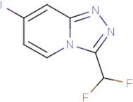 3-(Difluoromethyl)-7-iodo-[1,2,4]triazolo[4,3-a]pyridine