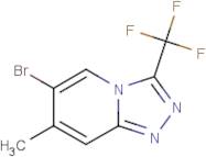 6-Bromo-7-methyl-3-(trifluoromethyl)-[1,2,4]triazolo[4,3-a]pyridine