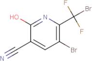 5-Bromo-6-(bromodifluoromethyl)-2-hydroxypyridine-3-carbonitrile