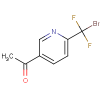 1-[6-(Bromodifluoromethyl)pyridin-3-yl]ethanone