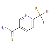 6-(Bromodifluoromethyl)pyridine-3-carbothioamide