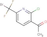 1-[6-(Bromodifluoromethyl)-2-chloropyridin-3-yl]ethanone