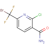 6-(Bromodifluoromethyl)-2-chloropyridine-3-carboxamide