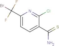 6-(Bromodifluoromethyl)-2-chloropyridine-3-carbothioamide