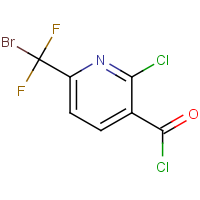 6-(Bromodifluoromethyl)-2-chloropyridine-3-carbonyl chloride