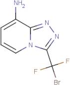 8-Amino-3-(bromodifluoromethyl)-[1,2,4]triazolo[4,3-a]pyridine