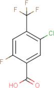 5-Chloro-2-fluoro-4-(trifluoromethyl)benzoic acid