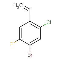 4-Bromo-2-chloro-5-fluorostyrene