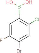 4-Bromo-2-chloro-5-fluorobenzeneboronic acid