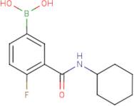 3-(Cyclohexylcarbamoyl)-4-fluorobenzeneboronic acid