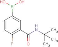 3-(tert-Butylcarbamoyl)-4-fluorobenzeneboronic acid