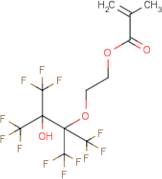 2-[1,1,1,4,4,4-Hexafluoro-3-hydroxy-2,3-bis(trifluoromethyl)butan-2-yl]oxyethyl 2-methylprop-2-enoate