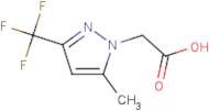 2-(5-Methyl-3-(trifluoromethyl)-1H-pyrazol-1-yl)acetic acid