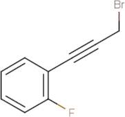 1-(3-Bromoprop-1-ynyl)-2-fluoro-benzene