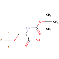 (2S)-2-(tert-Butoxycarbonylamino)-3-(trifluoromethoxy)propanoic acid