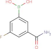 3-(Carbamoyl)-5-fluorobenzeneboronic acid