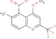 4-Methoxy-6-methyl-5-nitro-2-(trifluoromethyl)quinoline