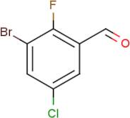 3-Bromo-5-chloro-2-fluorobenzaldehyde