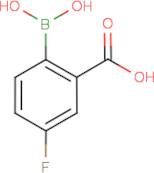2-Carboxy-4-fluorobenzeneboronic acid