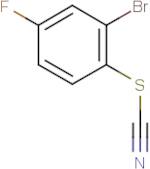 2-bromo-4-fluorophenylthiocyanate