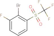 2-bromo-3-fluorophenyl trifluoromethyl sulphone