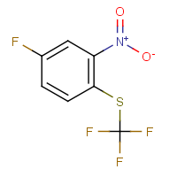 4-fluoro-2-nitrophenyl trifluoromethyl sulphide