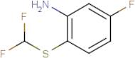 2-(difluoromethylthio)-5-fluoroaniline