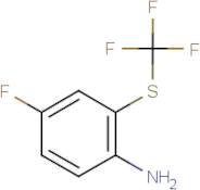 4-fluoro-2-(trifluoromethylthio)aniline