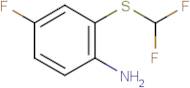 2-(difluoromethylthio)-4-fluoroaniline